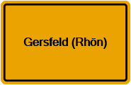 Grundbuchauszug Gersfeld (Rhön)